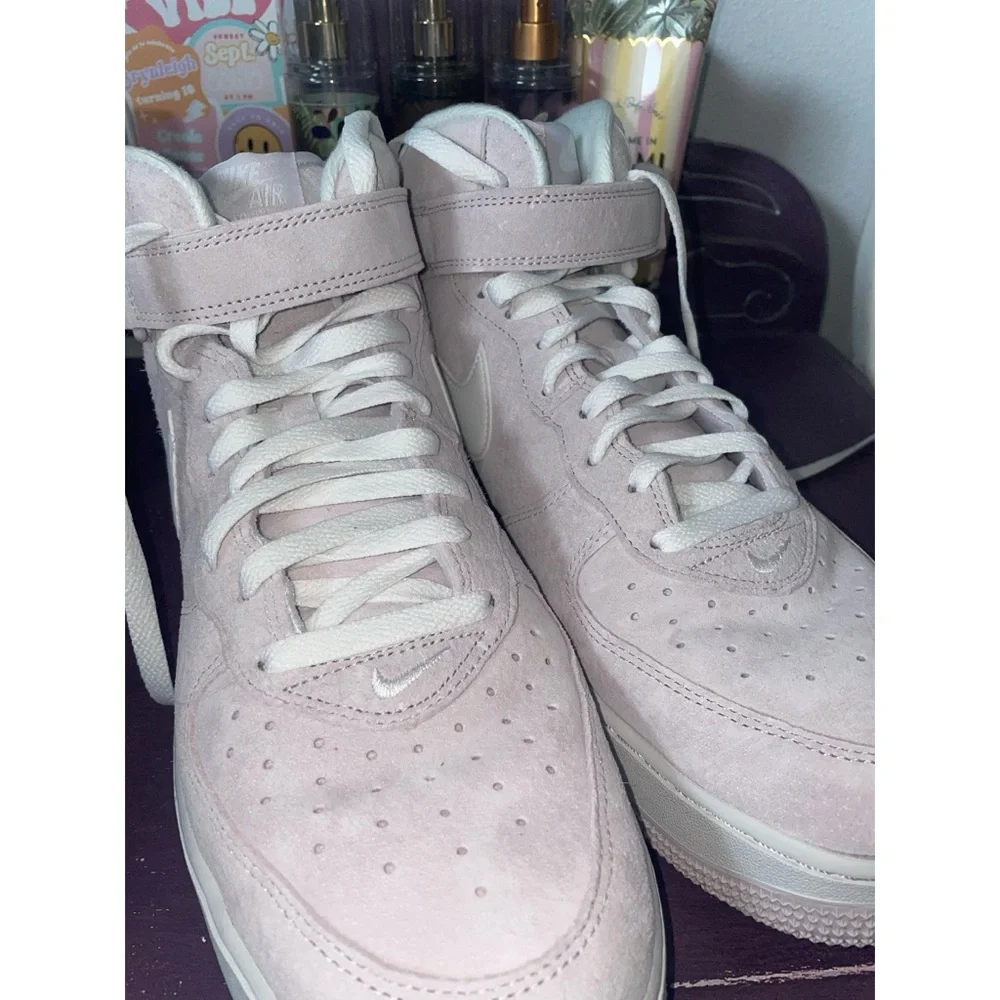 NIKE AIR FORCE 1 MID '07 QS 'VENICE' Purple / Gray Size 12 - Men's - Picture 15 of 16